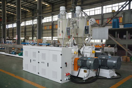 Shenzhen HYPET 20-63 PPR Pipe Production Line, tre strati HDPE PE 20-1200mm Pipe Making Machine