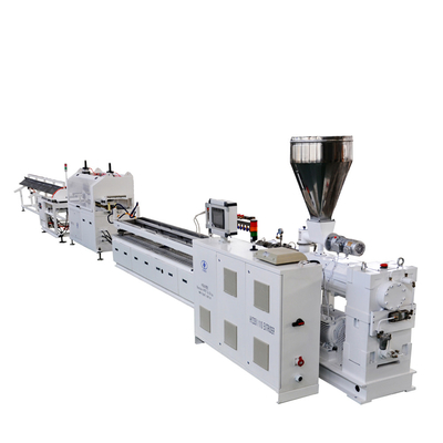 comprare 380KG/H Auto Loader PVC Extruder Line PVC Profile Extrusion Machine HY240 online manufacture