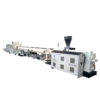 comprare Linea di produzione di tubi di scarico idrico in PVC ad alta efficienza da 110-200 mm con ZS65/132 Output 420kg/h 8t/day online manufacture