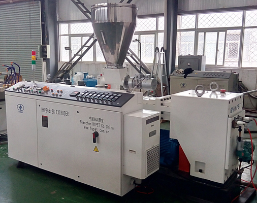 comprare Riduzione intergrata Estrusore a doppia vite per granuli di tubi in PVC online manufacture