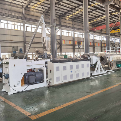 comprare 110-250/ 315-630 Single PVC Pipe Making Machine PVC Pipe Production Line online manufacture