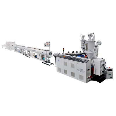 comprare Linea di produzione di plastica HDPE di qualità affidabile 16-63 mm 2024 High Speed PE Pipe Extruder Making Machine online manufacture
