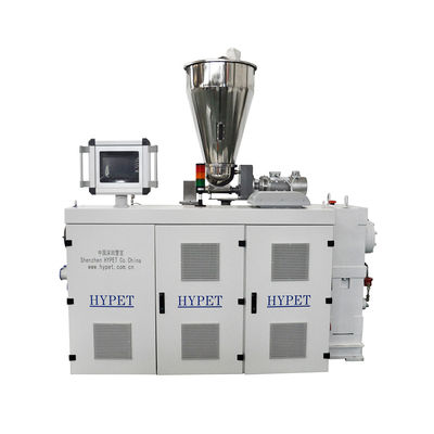 comprare 30KW Motor Power Twin Screw Extruder ZS55/120 per UPVC CPVC OPVC SOFT HARD PVC 4 Zone di riscaldamento online manufacture
