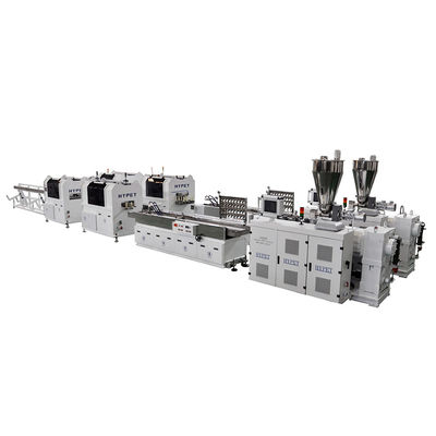 comprare Macchina di plastica dell'estrusione di profilo della macchina/PVC dell'estrusione di profilo per il tronco elettrico online manufacture