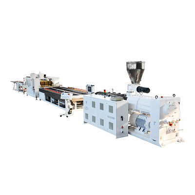 comprare Linea di legno e di plastica dell'estrusione di profilo per la fabbricazione del bordo di Decking di Wpc online manufacture