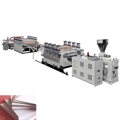 comprare Linea dell'estrusione del bordo della schiuma del PVC Celuka con il doppio estrusore a vite 80/156 online manufacture