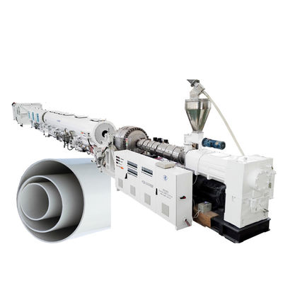 comprare HYPET High Output PVC Big Size Pipe Production Line315/400/500/630mm Pipe Making Machine By ZS92/188 Conic Twin Extruder online manufacture