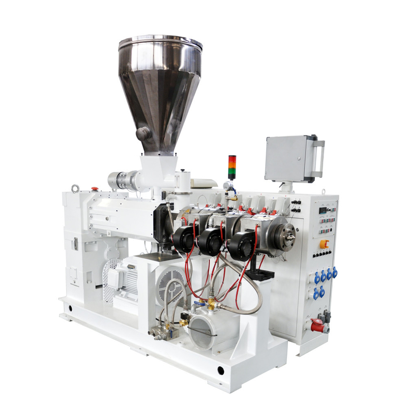 Grace Machinery 65/132 Estrusore a doppia vite conica per profili / tubi in PVC