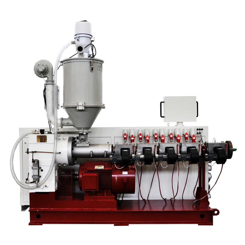 velocità HYSJ65/33 55kw Extruder a vite singole per tubi PPR/PPH