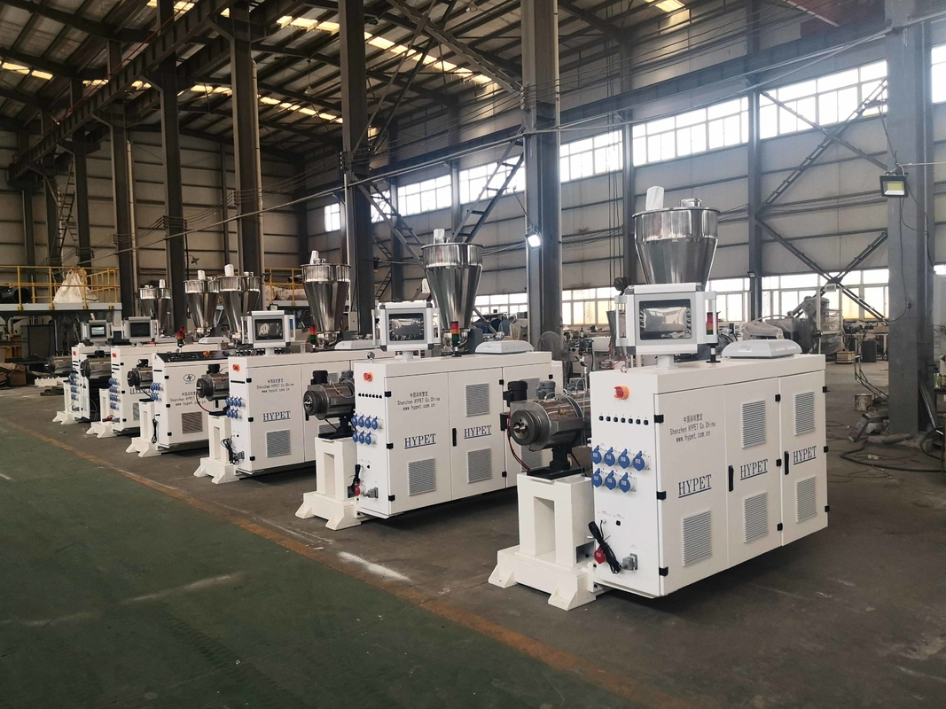 ZS65/132 Macchina per estrussione a doppia vite conica per la linea di produzione di profili esterni WPC