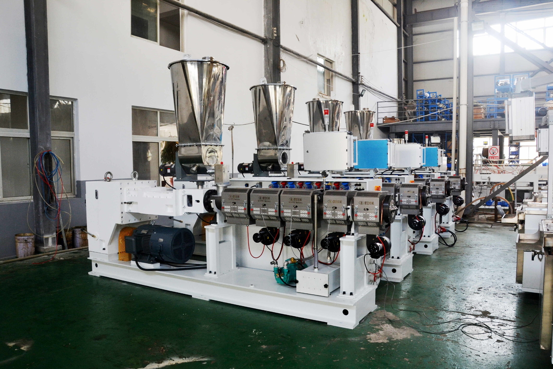 ZS65/132 Macchina per estrussione a doppia vite conica per la linea di produzione di profili esterni WPC