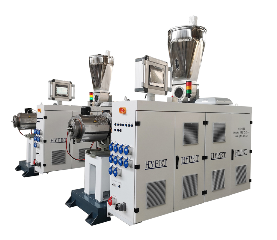 Linea di produzione di tubi in PVC ad alta potenza di estrusione veloce con cavo elettrico e condotto di filo con estrusore ZS65/132 con 45KW