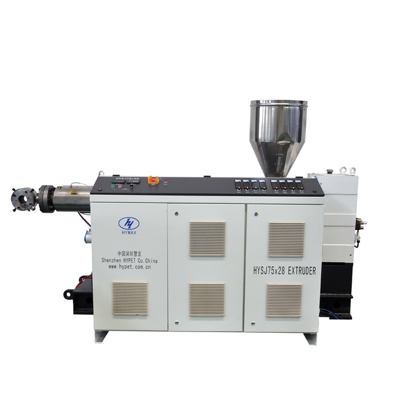 90-200mm PE HDPE tubo di produzione linea di approvvigionamento idrico tubo di riscaldamento a pavimento con estrusore a vite singola ad alta efficienza SJ75/38