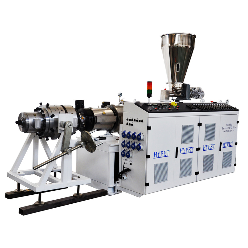 Macchine per la produzione di tubi in PVC UPVC ad alta potenza 160/200/250mm da 6 a 10 pollici con vite gemelle coniche a risparmio energetico 80/156
