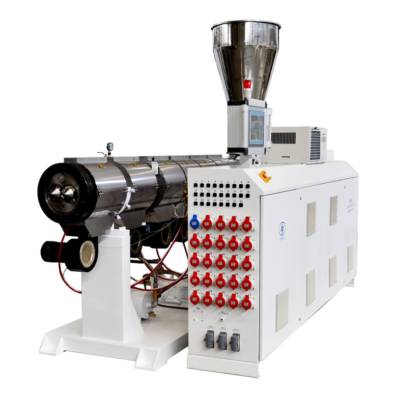 Gran Output PS107 120 135 /28 Extruder parallelo a doppia vite per tubi in PVC Granulatore per tubi a profilo di pelletizzazione