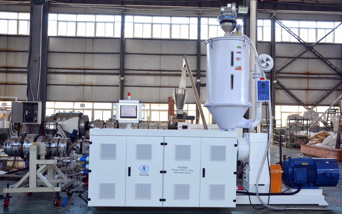 SJ150/28 90kw 380kg/h ad alta efficienza Estrusore a vite singola a grande potenza in PE HDPE PE ad altissimo peso molecolare per tubi