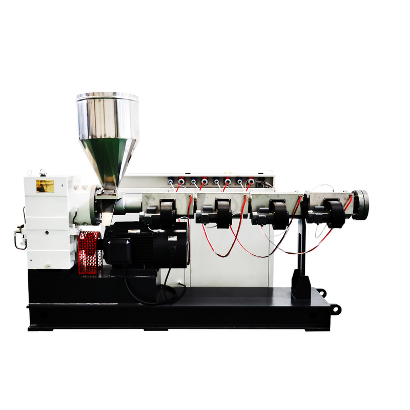 Materiale di scarto riciclato LDPE HDPE PP Macchina di estrusione in plastica a vite singola Estrusore SJ75/30 per il profilo del tubo dei pellet