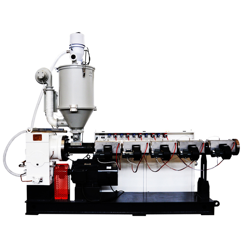 Cina fabbrica PVC HDPE PE PPR PS ABS singolo avvitatore SJ65/30 37kw 110kg/h con efficiente cassetta a marcia