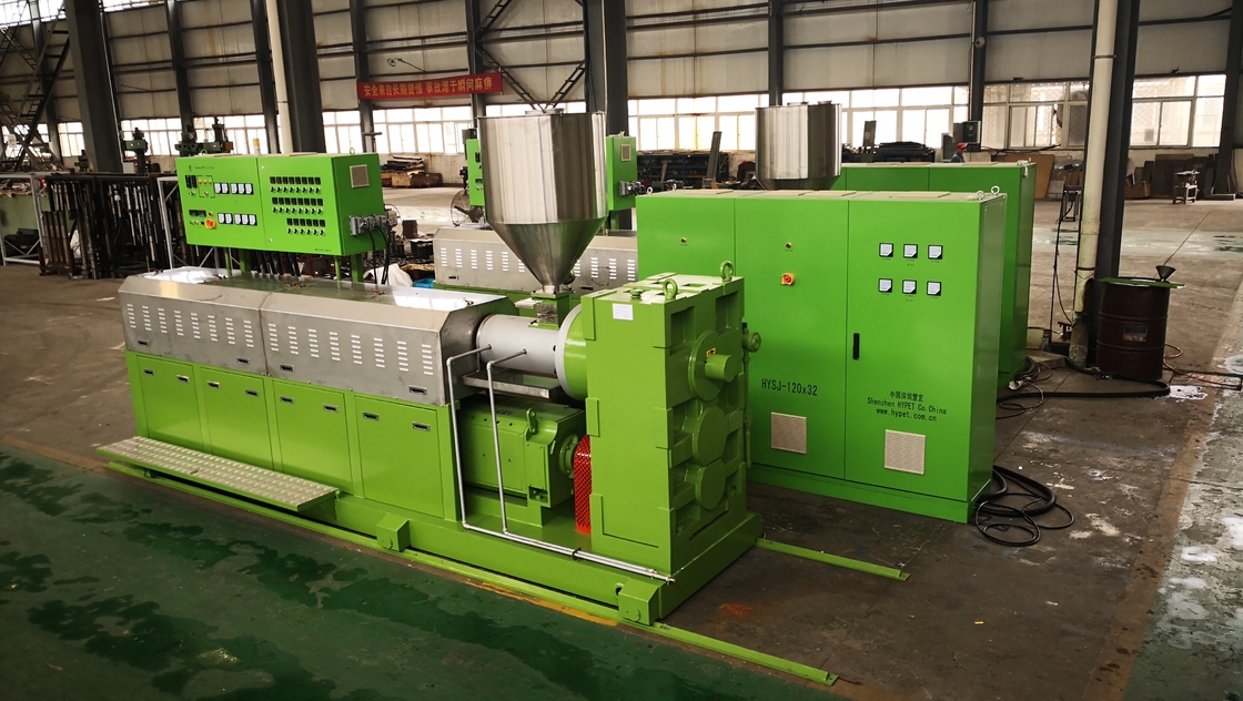 Nuovo modello SJ120/30 90kw estrussione Tpu colore Masterbatch pellet profilato sigillante PVC morbido seller striscia single vite