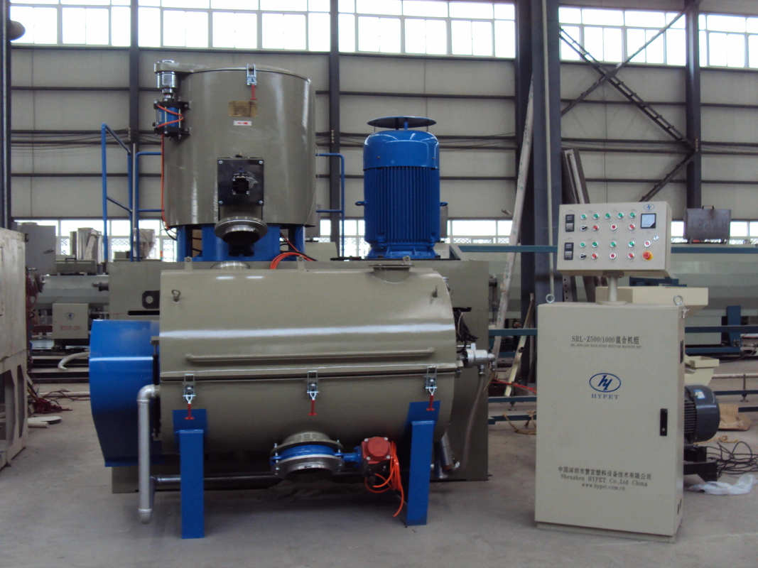 PLC controllo automatico doppia velocità grande miscelatore famoso inverter grande miscelatore macchina 1000/3500L per plastica gra