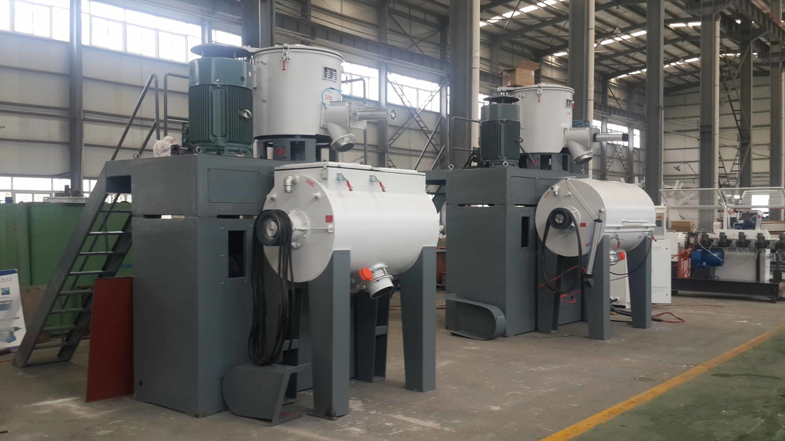 PLC controllo automatico doppia velocità grande miscelatore famoso inverter grande miscelatore macchina 1000/3500L per plastica gra