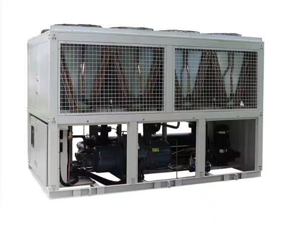 Soluzione industriale di condizionamento dell'aria Chiller ad acqua raffreddata ad aria HYSC-75A a vite
