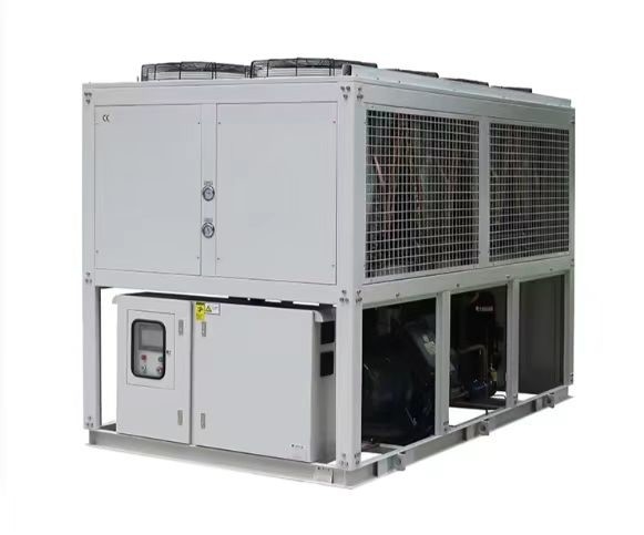 Facile da utilizzare macchina ausiliaria raffreddato ad aria frigorifero HYSC-100A con tipo vite