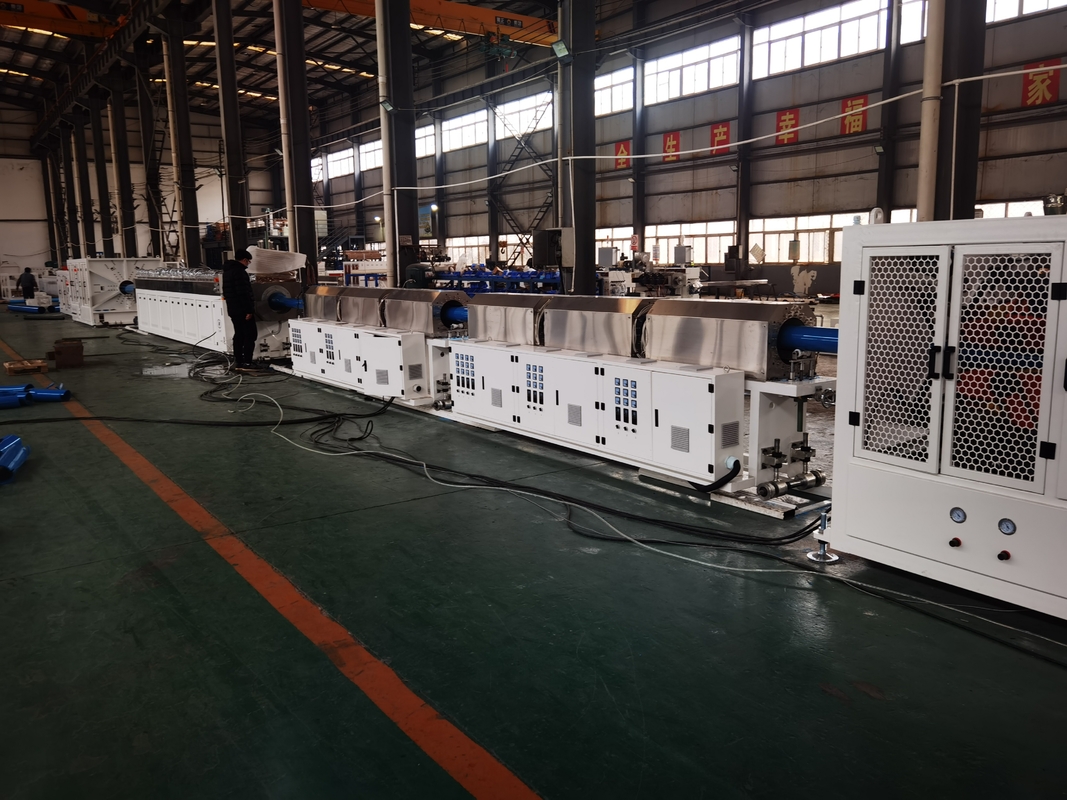 250-630mm / 315-800mm Linea di produzione di tubi PVC-O 380V/3P/50Hz Linea di estrusione di tubi O-PVC
