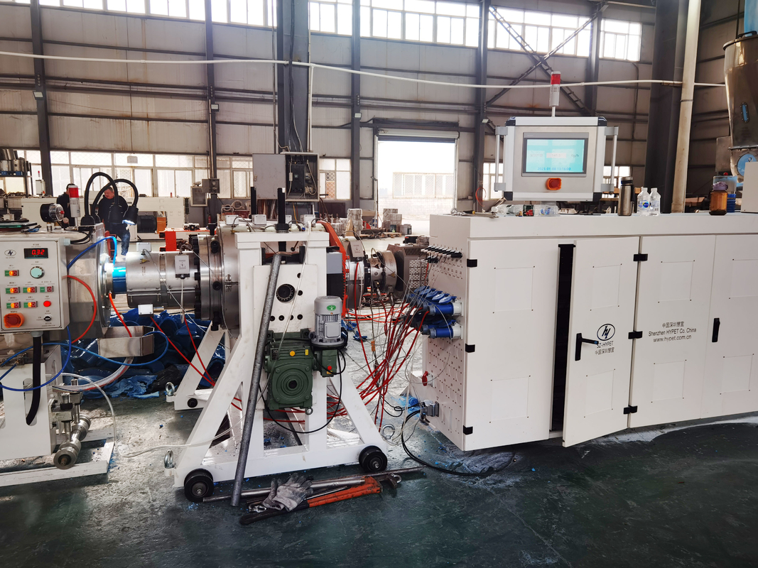 250-630mm / 315-800mm Linea di produzione di tubi PVC-O 380V/3P/50Hz Linea di estrusione di tubi O-PVC