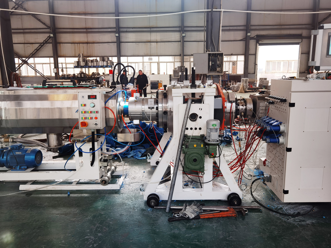 250-630mm / 315-800mm Linea di produzione di tubi PVC-O 380V/3P/50Hz Linea di estrusione di tubi O-PVC