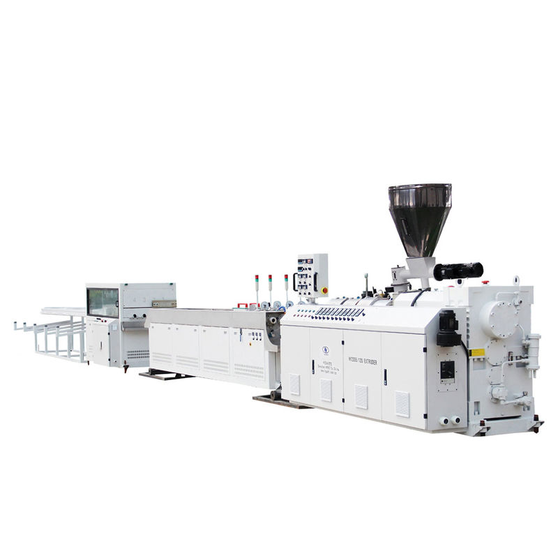 Tubo elettrico del PVC che rende a linea di produzione del tubo della macchina/PVC quattro stazioni 16-32mm