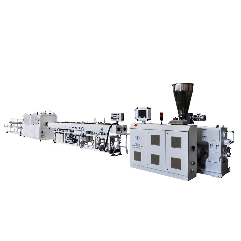 I fili di doppio della macchina del tubo del PVC 20-63 con l'estrusore a vite gemellato conico ZS55/120 hanno prodotto 220kg/H