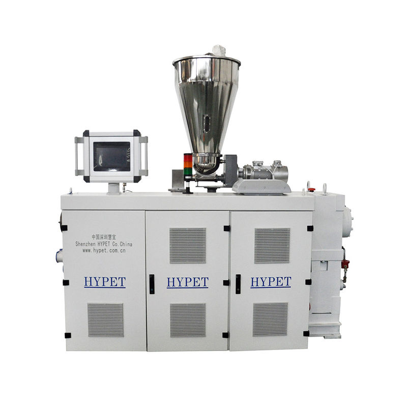 30KW Motor Power Twin Screw Extruder ZS55/120 per UPVC CPVC OPVC SOFT HARD PVC 4 Zone di riscaldamento