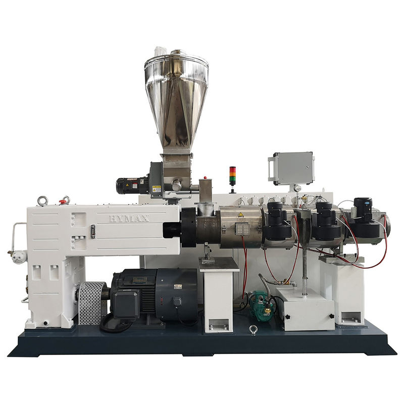 30KW Motor Power Twin Screw Extruder ZS55/120 per UPVC CPVC OPVC SOFT HARD PVC 4 Zone di riscaldamento