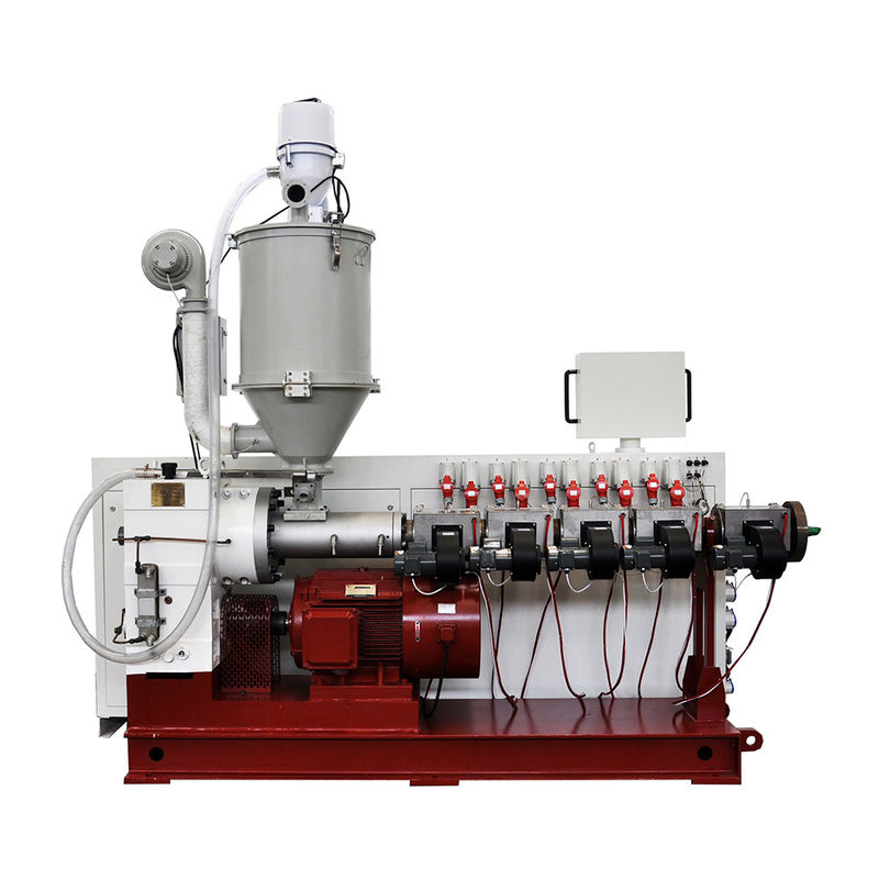 Macchina di produzione di PE HDPE ad alta potenza, estrusore a vite singola per motore a potenza 90 kg/h SJ55/30 30kw