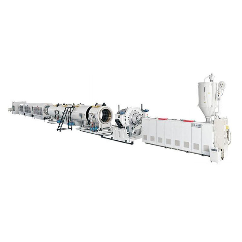 Macchina di estrusione di tubi a tre strati ABC tipo 315-630 mm per tubi di gas / tubi di approvvigionamento idrico in PE HDPE