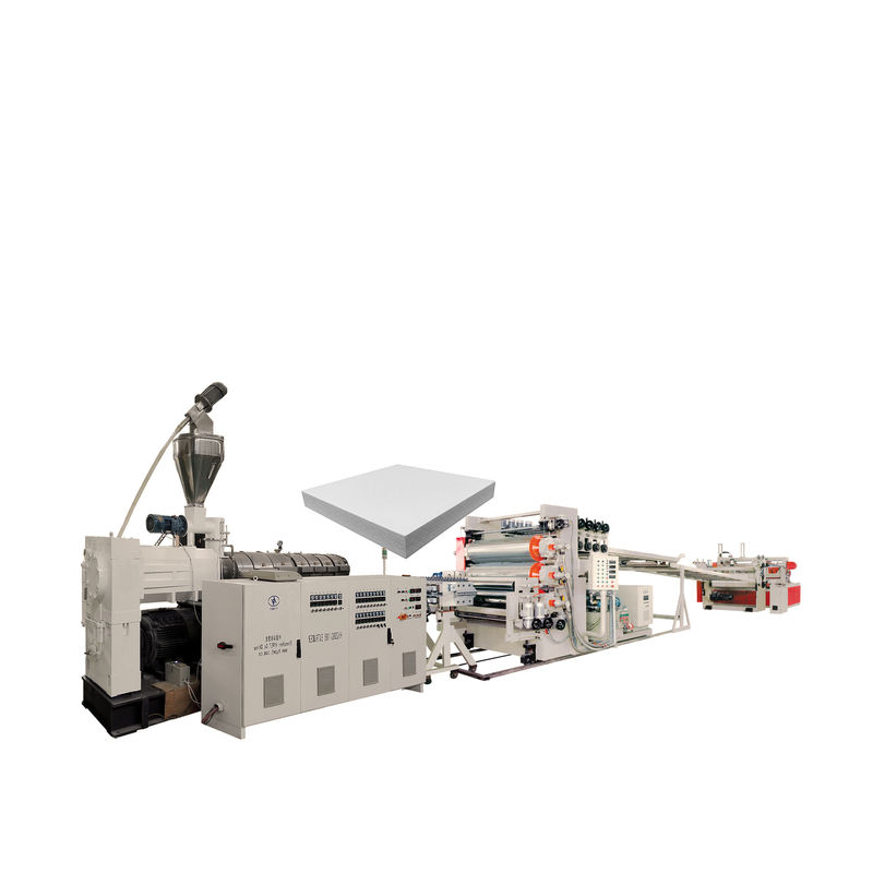 Il PVC spuma linea di produzione del bordo della schiuma della macchina/PVC dell'estrusione dello strato 1220 con zs80/156
