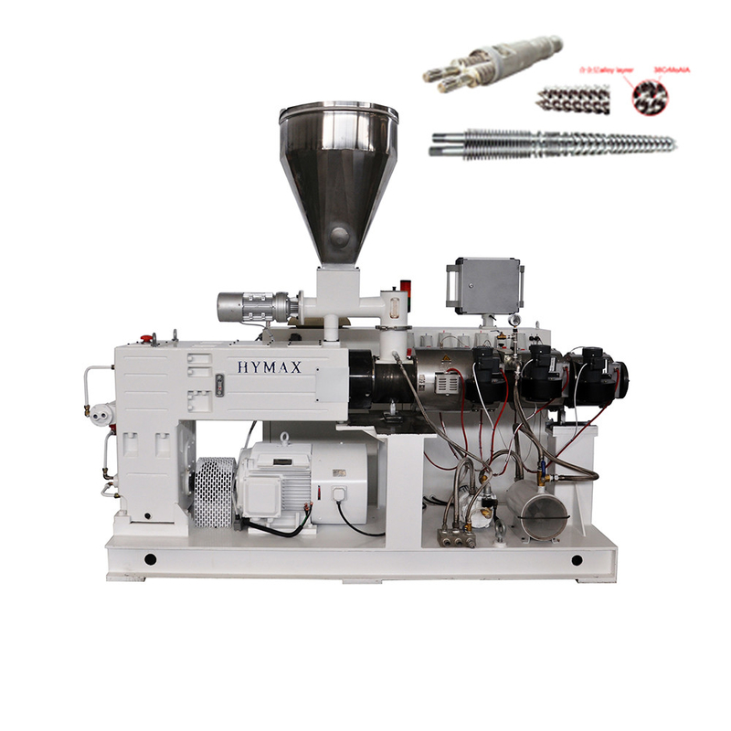 100 kg/h ZS45/100 15kw doppia avvitatrice ad estrussione ad alta velocità ad alta efficienza ad alta potenza