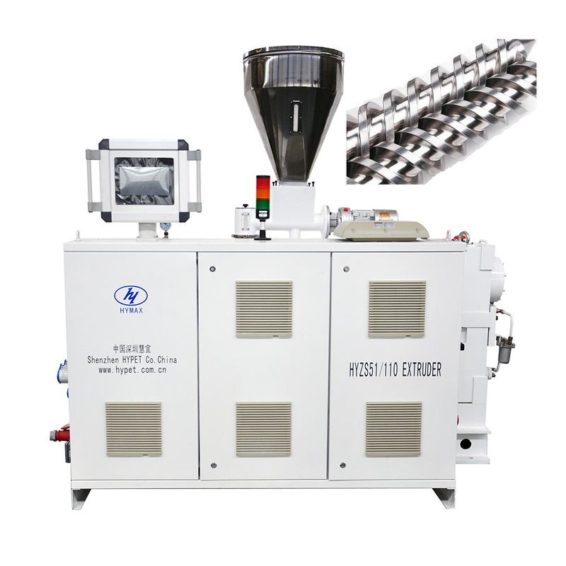200 kg/h HYZS51/110 Extruder a doppia vite per prodotti in PVC morbido e duro